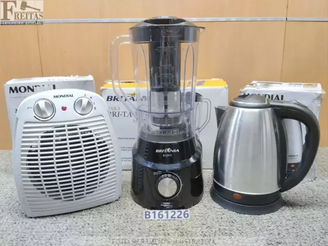 LOTE COM 01 AQUECEDOR DE AR A-08 3 EM 1 COM 2 NÍVEIS DE AQUECIMENTO E FUNÇÃO CIRCULAR COR CINZA…