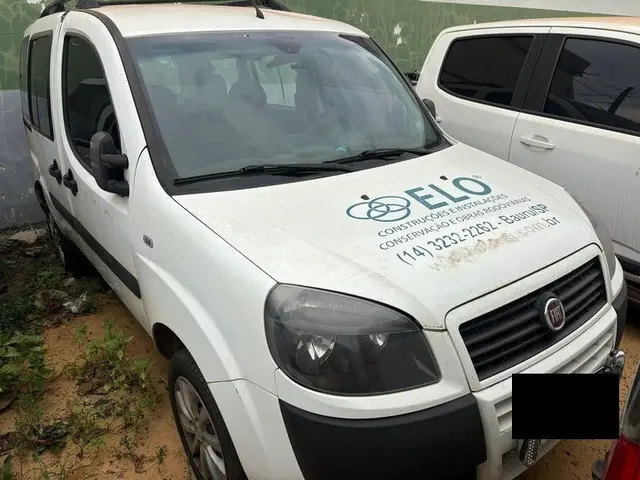 FIAT DOBLO ESSENCE 7L E, ANO: 2020/2021 - BRANCA - FLEX - (REF.: 1534) - LOC. MATÃO/SP
