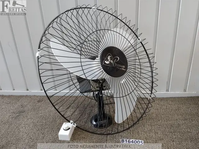 LOTE COM 01 VENTILADOR DE PAREDE VENTI DELTA OSCILANTE PREMIUM 60CM 160/170W BIVOLT CHAVEADO 60HZ…