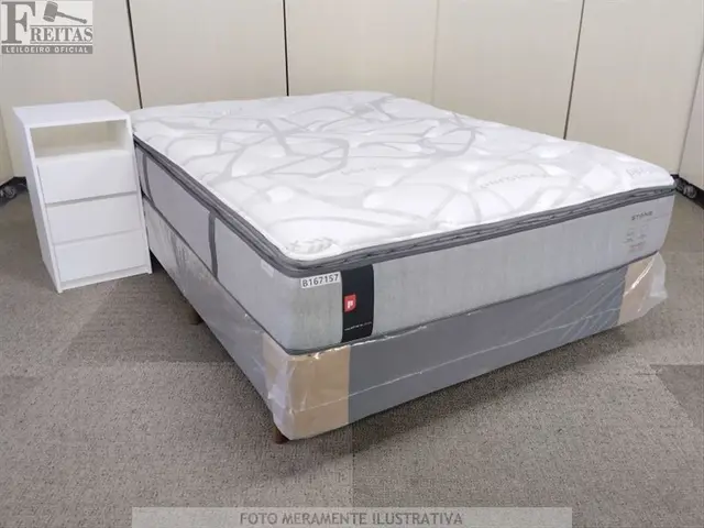 LOTE COM CAMA BOX CASAL