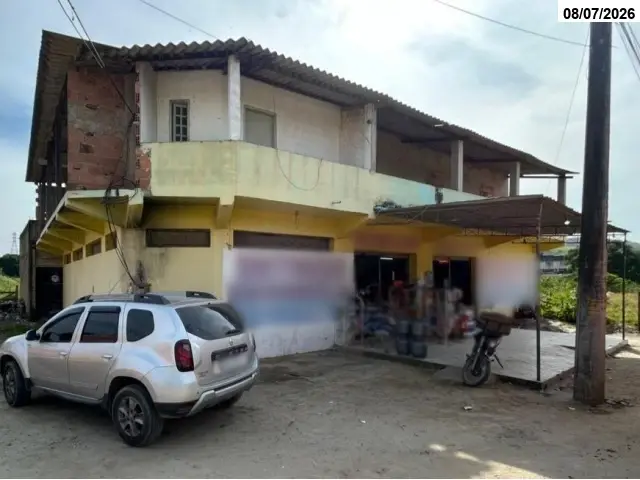 Edificação coml.res. 450m² - Terreno 2.228,50m² - Tanguá/RJ