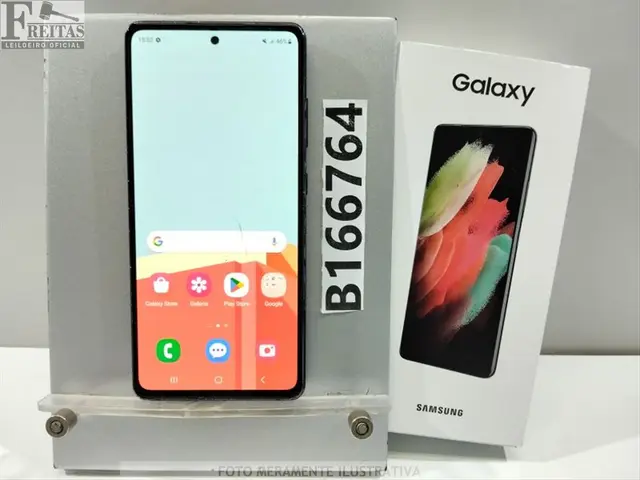 LOTE COM 01 SMARTPHONE SAMSUNG GALAXY S20 FE SM-G780G/DS 128GB 6GB RAM COM BATERIA RX8RC0CXF6P