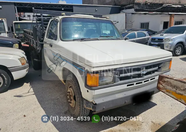 veja o vídeo!! CAMINHÃO GM/CHEVROLET C40; ANO 1990; COR BRANCA; COMB. DIESEL - FUNCIONANDO