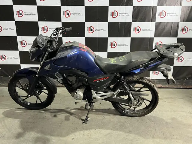 HONDA/CG 160 TITAN-2018/2018/ALCO/GASOL - KZC7A88/RJ / APL - CAMPO GRANDE - VEÍCULO CONSERVADO
