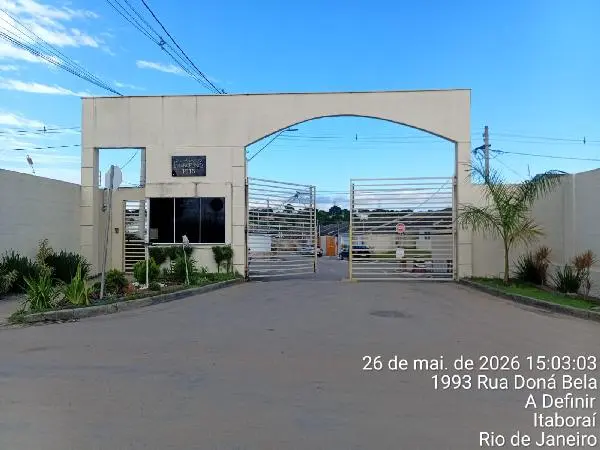 Casa - Área privativa: 51,6 m², Com 2 qt(s) - Localizado(a): RUA DONA BELA, N. 1720, FRACAO 24 QD E - ITABORAI/RJ - CEP: 24809230