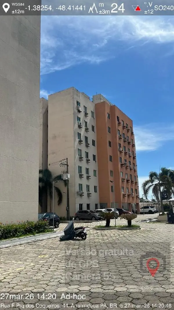 Apartamento - Área privativa: 54,85 m², Com 2 qt(s) - Localizado(a): RUA TRAVESSA SAO PEDRO, N. SN, Apto. 304, BL D VIOLETA - ANANINDEUA/PA - CEP: 67113693
