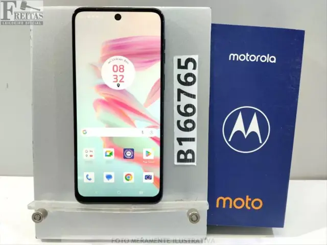 LOTE COM 01 SMARTPHONE MOTOROLA MOTO G54 5G XT2343-1 128GB 4GB RAM COM BATERIA ZF524F55D4