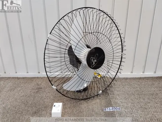 LOTE COM 01 VENTILADOR DE PAREDE VENTI DELTA OSCILANTE PREMIUM 60CM 160/170W BIVOLT CHAVEADO 60HZ…