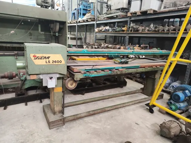 LIXADEIRA DE CINTA INDUSTRIAL SICAR LS 2600 6400MM