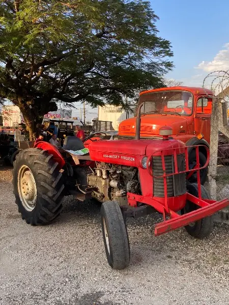 TRATOR MASSEY FERGUSON; MODELO 65X; ANO 1975 - FUNCIONANDO
