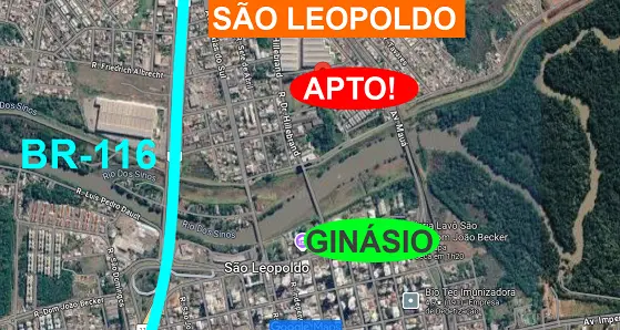 APTO 401 – BLOCO 9 - CONDOMINIO RESIDENCIAL LINDOLFO COLLOR EM SÃO LEOPOLDO/RS