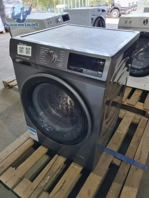 1 LAVA E SECA WASH/DRY 13/8KG HISENSE WD5Q1342BT2 TITANIUM 220V