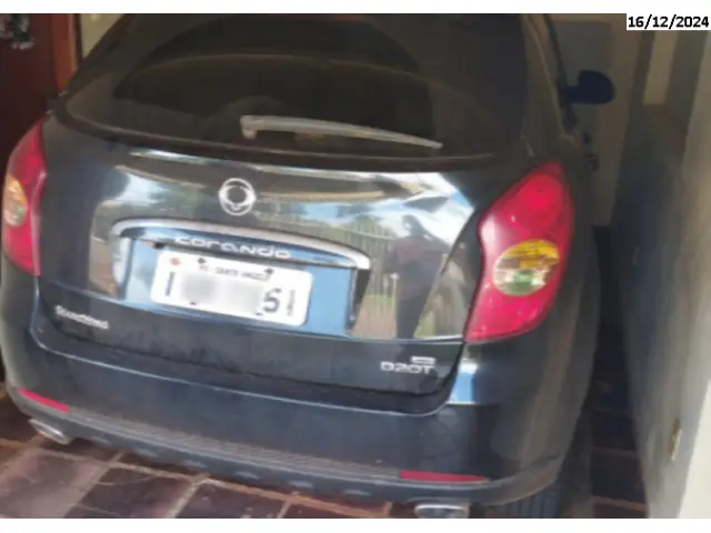I/SSANGYONG KORANDO C AT - 11/12 - Preto