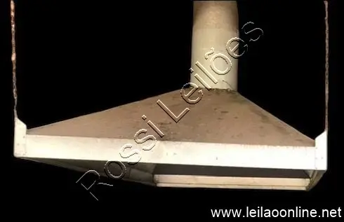 Coifa galvanizada 2 metros