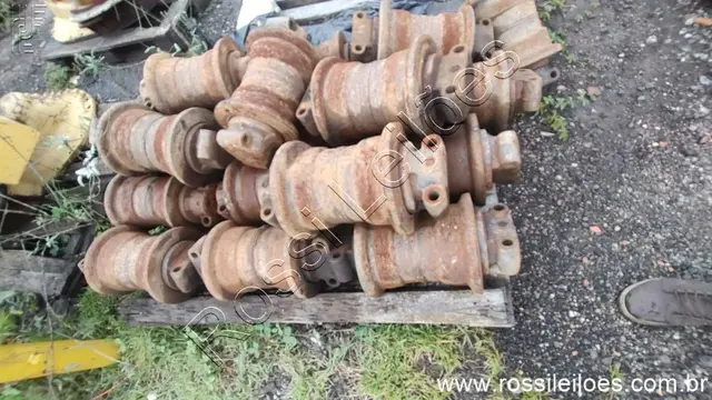 JOGO DE ROLETES VOLVO EC 460 (18 UNIDADES)