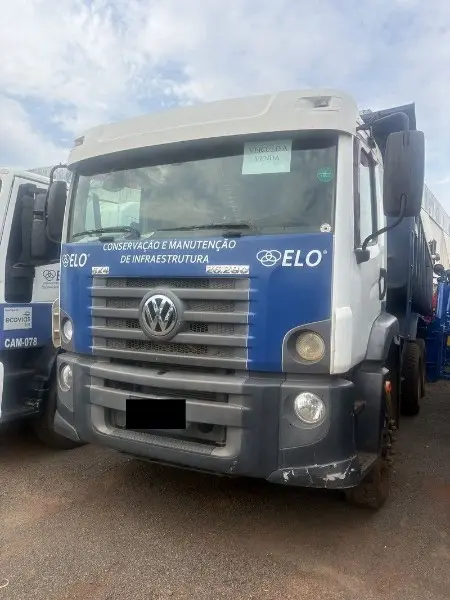 VEJA O VÍDEO!!! CAMINHÃO BASCULANTE VOLKSWAGEN 26.280 CRM 6X4