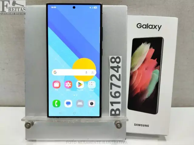 LOTE COM 01 SMARTPHONE SAMSUNG GALAXY S24 ULTRA SM-S928B/DS 1TB 12GB RAM COM BATERIA RQCX203T51Y