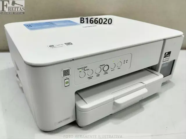 LOTE COM 01 IMPRESSORA BROTHER DCP-T436W TANQUE DE TINTA BIVOLT 50/60HZ ACOMPANHA CABOS…