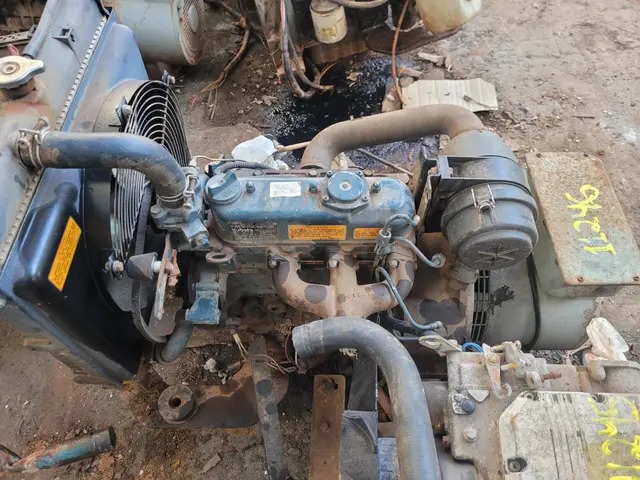MOTOR ESTACIONARIO KUBOTA 12,6 KW 1800RPM B1105BGET01 - NO ESTADO QUE SE ENCONTRA