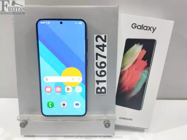 LOTE COM 01 SMARTPHONE SAMSUNG GALAXY S23 SM-S911B 128GB 8GB RAM COM BATERIA RQCW400W5EW