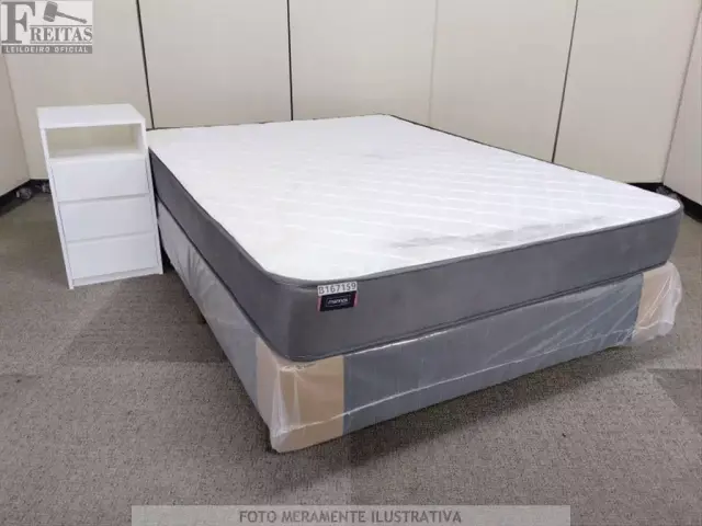 LOTE COM CAMA BOX CASAL
