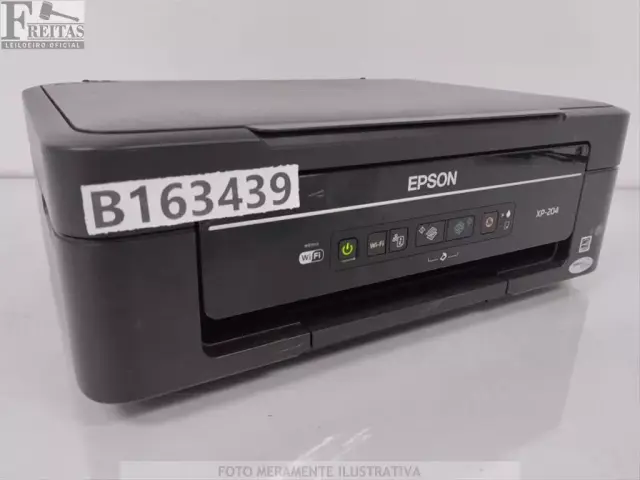 LOTE COM 01 IMPRESSORA EPSON XP-204 402D BIVOLT 50/60HZ COM CARTUCHO / CABO QG4K01957