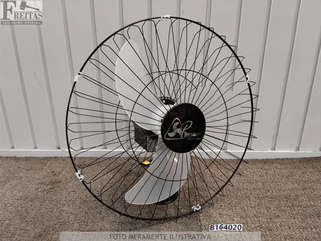 LOTE COM 01 VENTILADOR DE PAREDE VENTI DELTA OSCILANTE PREMIUM 60CM 160/170W BIVOLT CHAVEADO 60HZ…