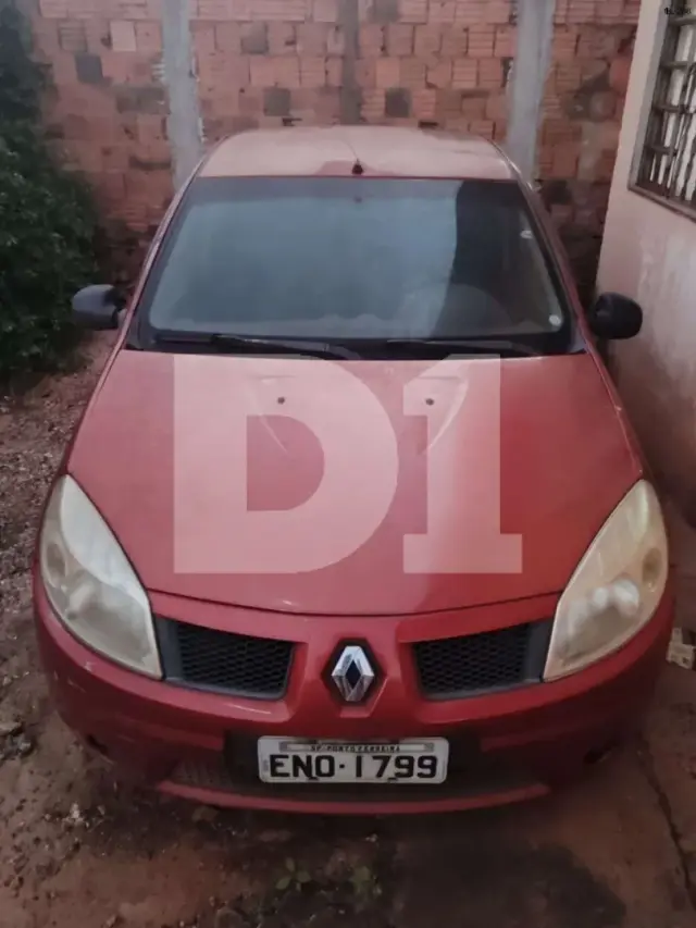 Renault Sandero - 2009 - Vermelho