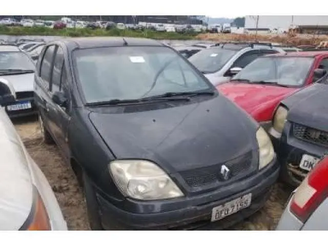 RENAULT/SCENIC RXE1.6 16 (SUCATA VEÍCULAR), FAB/MOD: 2001/2002