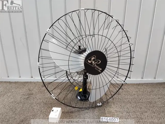 LOTE COM 01 VENTILADOR DE PAREDE VENTI DELTA OSCILANTE PREMIUM 60CM 160/170W BIVOLT CHAVEADO 60HZ…
