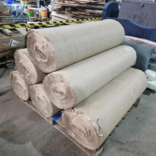 6 ROLO DE PAPEL ONDULADO 3 MM, 50 M X 1,20
