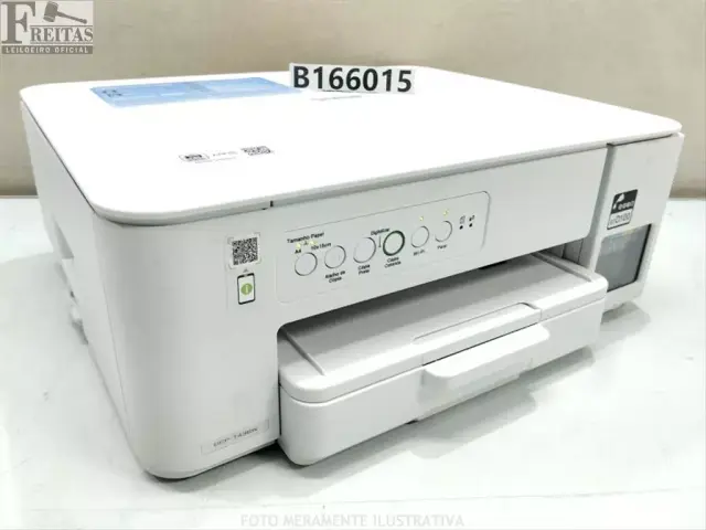 LOTE COM 01 IMPRESSORA BROTHER DCP-T436W TANQUE DE TINTA BIVOLT 50/60HZ ACOMPANHA CABOS…