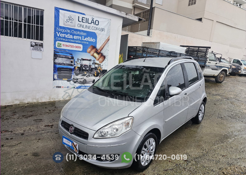 veja o vídeo!! FIAT/IDEA ATTRACTIVE 1.4; 2012/2013; PRATA; ALCO./GASOL. - FUNCIONANDO - IPVA 2026 OK