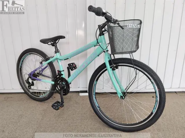 LOTE COM 01 BICICLETA HOUSTON WINDY VERDE