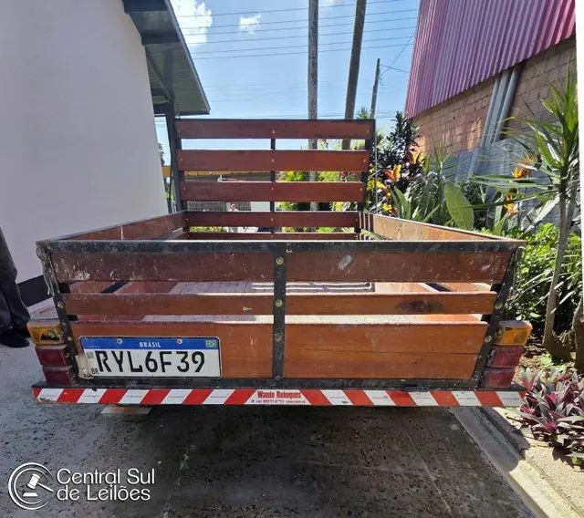 Reboque R/WANDO Reboques CA 1E, ano/modelo 2023, placa RYL6F39