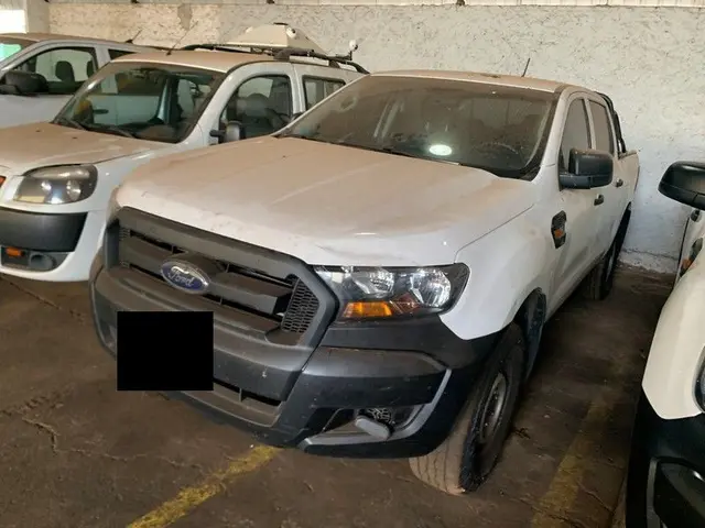 FORD RANGER XL CD4 22C, ANO: 2022/2023 - BRANCA - DIESEL - (REF: 1552) - LOC. MATÃO/SP