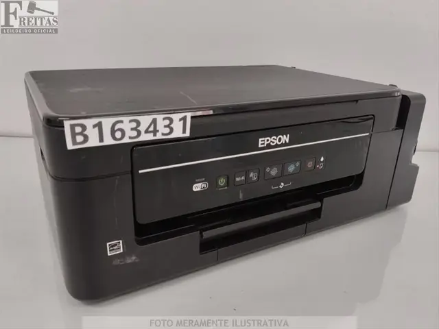 LOTE COM 01 IMPRESSORA EPSON L395 COM CABO BIVOLT 50/60HZ X2NZ311831 (FALTA PARTES)