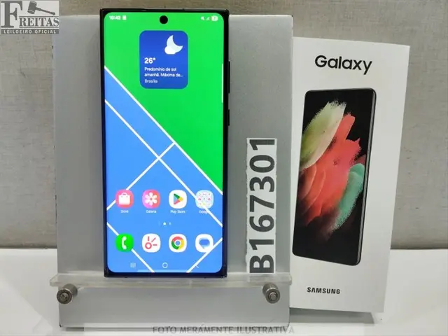 LOTE COM 01 SMARTPHONE SAMSUNG GALAXY S22 ULTRA SM-S908E 256GB 12GB RAM COM BATERIA RXCT300R1FB