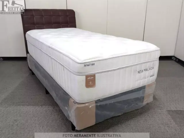 LOTE COM CAMA BOX SOLTEIRO