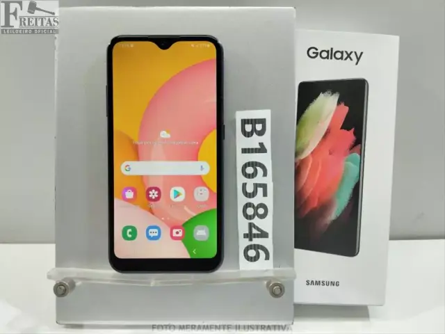 LOTE COM 01 SMARTPHONE SAMSUNG GALAXY A01 SM-A015M/DS 32GB 2GB RAM COM BATERIA R9XR10BY93M