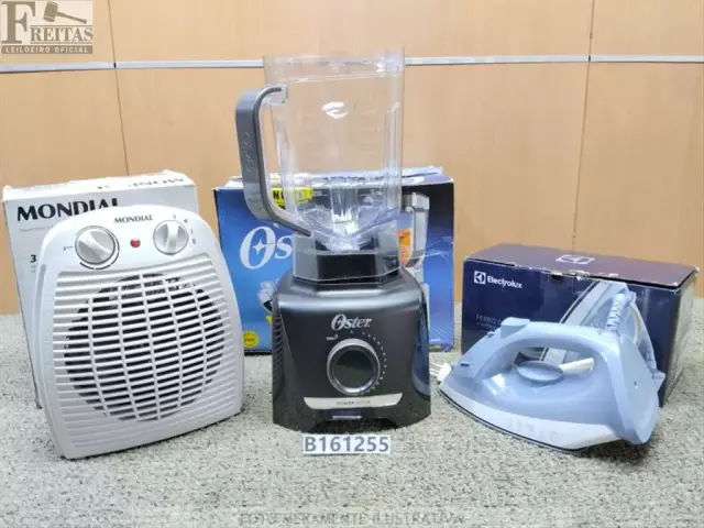 LOTE COM 01 LIQUIDIFICADOR FULL 1400W 15 VELOCIDADES OLIQ610 PRETO OSTER 220V *23385995 (FALTA…