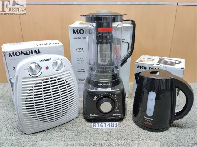LOTE COM 01 AQUECEDOR DE AR A-08 3 EM 1 COM 2 NÍVEIS DE AQUECIMENTO E FUNÇÃO CIRCULAR COR CINZA…