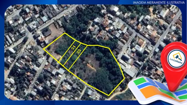 Lote nº 34, Quadra 37, Bairro Vila dos Montes
