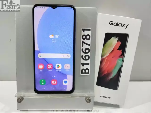 LOTE COM 01 SMARTPHONE SAMSUNG GALAXY A23 SM-A235M/DS 128GB 4GB RAM COM BATERIA RQ8W301CEWZ