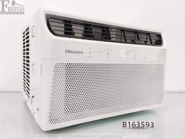LOTE COM 01 AR-CONDICIONADO HISENSE TIPO JANELA AW-10CWBRVGU01 WI-FI CONNECT 10.000BTUS 127V 60HZ…
