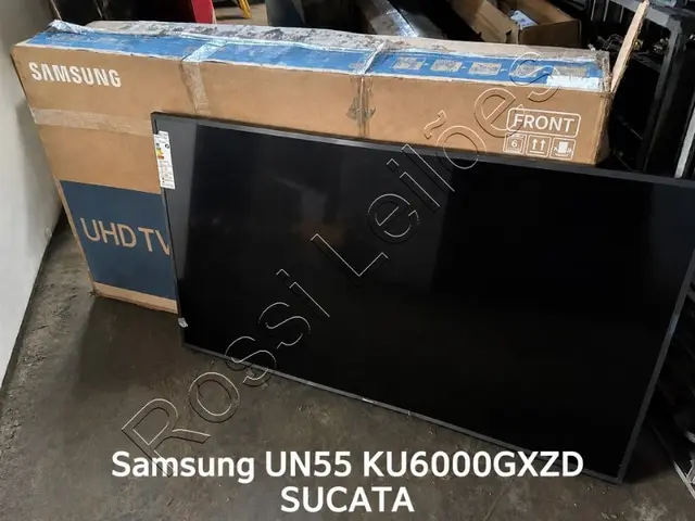 SUCATA - 01 UN. - TV SAMSUNG 55"- NO ESTADO