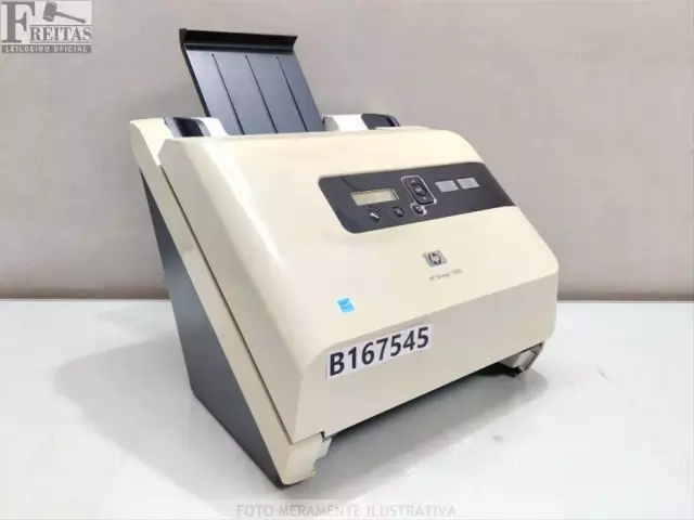 LOTE COM 01 SCANNER HP SCANJET 7000 FCLSD-0806 COM FONTE / CABO CN01UC700S (FALTA ACESSÓRIOS)