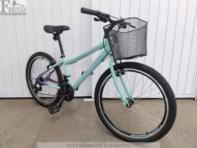LOTE COM 01 BICICLETA HOUSTON WINDY VERDE