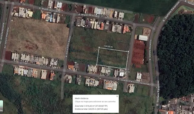 TERRENO COM 3.515,25 M2 - CAMBÉ PARANÁ - BAIRRO JARDIM CIDAD