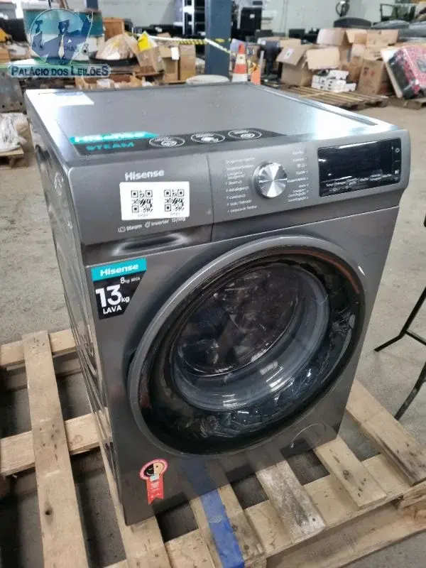 1 LAVA E SECA WASH/DRY 13/8KG HISENSE TITANIUM WD5Q1342BT2 220V